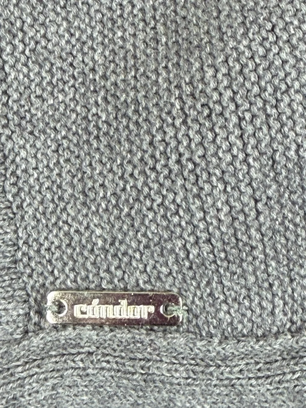 NWT ESPAÑA CONDOR Moss Stitch Cotton Bonnet